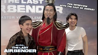 I became FIRE LORD OZAI and Interviewed the Cast of AVATAR: THE LAST AIR BENDER | Prince De Guzman