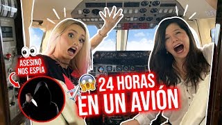 24 HORAS EN UN AVIÓN PRIVADO!😱✈ BROMA ÉPICA! ft El Mundo de Camila | Katie Angel