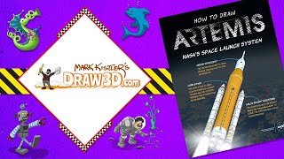How to Draw Artemis! -- Episode 2 - NASA The Space Launch System