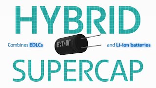 What is a hybrid supercapacitor?