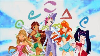 Magic Winx transformation but in W.I.T.C.H. style