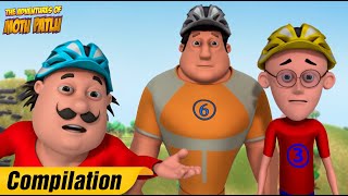 Motu Chala Ride Par | Motu Patlu Compilation | S03 | 26 | Cartoon | Motu Patlu | #spot