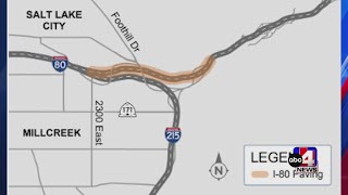 UDOT announces I-80, I-215 road closures and lane reductions