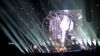 Queen & Adam Lambert "we will rock you" "we are the champions" at Birmingham
