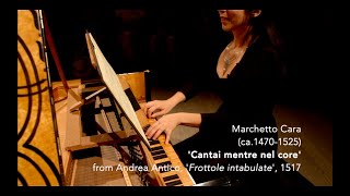 Catalina Vicens - Renaissance Harpsichord, J.Fogliano and M. Cara, Live at MA Festival Brugge '18