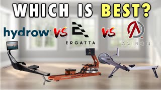 Hydrow vs. Aviron vs. Ergatta - Which Rower Should YOU Get?