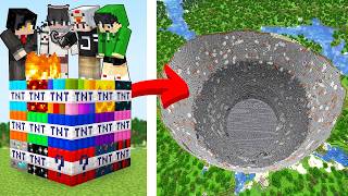 Testing 100 Illegal TNT In Minecraft!