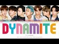 BTS (방탄소년단) - 'Dynamite' Lyrics (Color Coded_Eng_Han_Esp)