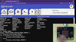 Using the MicroPython REPL with the micro:bit