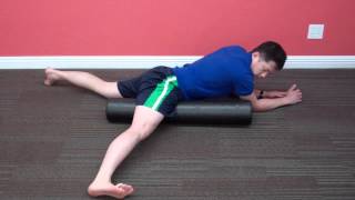 How to foam roll your inner thigh (adductor muscles)