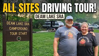 Deam Lake Camping Tour See Every Site Before Booking