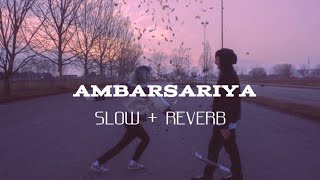 𝒂𝒎𝒃𝒂𝒓𝒔𝒂𝒓𝒊𝒚𝒂 | 𝒔𝒍𝒐𝒘 + 𝒓𝒆𝒗𝒆𝒓𝒃 | 𝒍𝒐𝒇𝒊'𝒔 𝒕𝒓𝒂𝒄𝒌 | #lofi #slow #reverb #ambarsariya #lofimusic #lofiremix