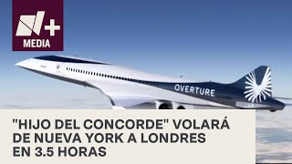 Presentan al avión Overture, sucesor espiritual del Concorde - N+
