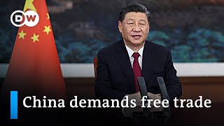 China's Xi Jinping calls for new global trade rules | DW News