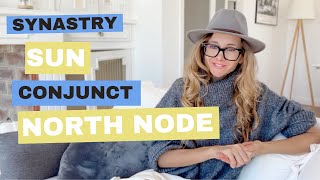 Synastry Sun conjunct North Node - We Are Going Somewhere Together