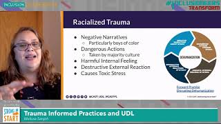 Trauma Informed Practices and UDL