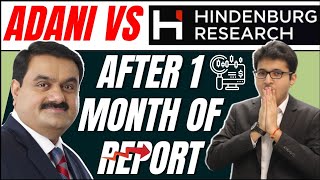 Adani vs Hindenburg - who won after 1 month? 😰 #shorts