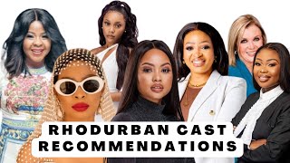 RHODURBAN CAST RECOMMENDATIONS| Angel Ndlela, Lonny Mazwide and others