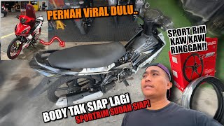 COPY LC135 V1 aku PERNAH VIRAL dulu | SPORTRim RCB SP500 | Lerai \u0026 Restore