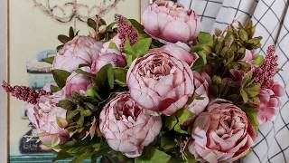 The Beauty Of Peony - 13 Branch Beautiful Silk Peony I Timmi Store