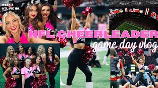 NFL CHEERLEADER VLOG | Falcons vs. Saints