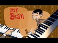 Mr Bean animated theme song on piano