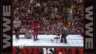 Kane vs. Pat Patterson \u0026 Gerald Brisco: Raw, Jan. 4, 1999