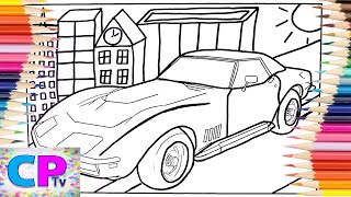 Corvette C3 Coloring Pages/Great Old Car Corvette C3 Coloring/Elektronomia - Sky High [NCS Release]