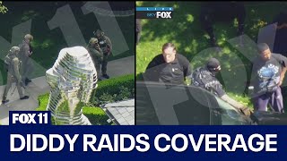 Diddy's LA home raided: Full coverage
