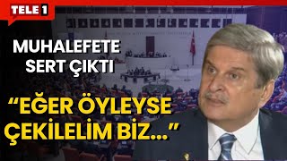 Aytun Çıray muhalefete sert çıktı: Eğer bu sistemi kullanmayı düşünüyorlarsa çekilelim biz...