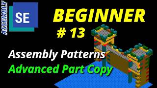 Solid Edge Assembly Tutorial #13 Assembly Patterns