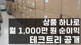 쿠팡 여름 상품 월 1,000만원 테크트리 공개