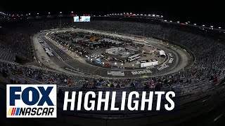 2020 Bass Pro Shops NRA Night Race at Bristol | NASCAR ON FOX HIGHLIGHTS