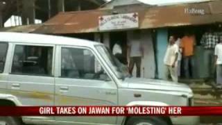 Girl takes on Army jawan for 'molesting' her