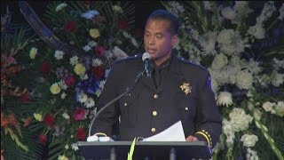 Officer Tara O'Sullivan memorial service | Sacramento Police Chief Daniel Hahn remembers