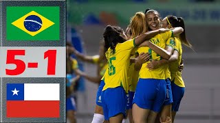 Brazil vs Chile Highlights | CONMEBOL Feminino SUB-20 2024 | 4.12.2024