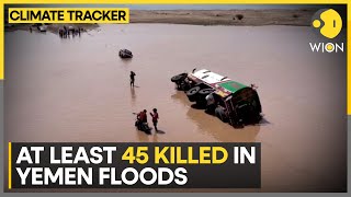 Yemen Floods:  Houses destroyed as floods raise havoc | WION Climate Tracker | WION News