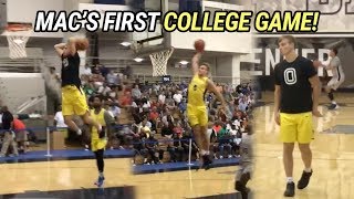 Mac McClung GOES OFF In First College Scrimmage! Throws Down Insane WINDMILL 😱