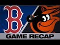 Santander, Broxton dingers power O's | Red Sox-Orioles Game Highlights 7/19/19