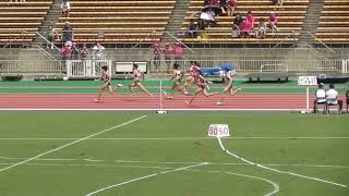 2023京都陸上選手権　女子100m準決勝2組