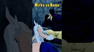 🍑Mirko vs Nomu 👀🤣  #myheroacademia #mha #mirko #nomu #vrchat #anime #animeedit