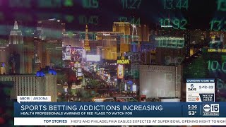 Sports betting addictions increasing