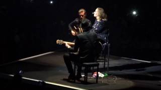 Adele forgets lyrics and swears HD -- Million Years Ago - live show Lisbon Portugal 5/21/2016