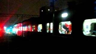 20111021@4193次[蘇澳發宜蘭線經由楊梅行](EMU500型電聯車)區間車~埔心站出發!!