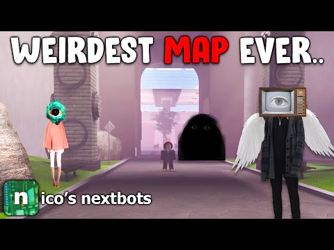 This NEW MAP in Nico's Nextbots is HELLA WEIRD...