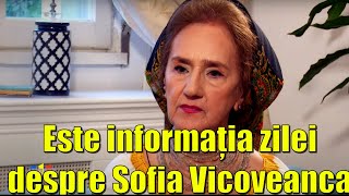 Este informația zilei despre Sofia Vicoveanca! Ce s-a întâmplat cu celebra cântăreață de muzică popu