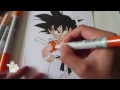 how to draw kid goku 孫 悟空