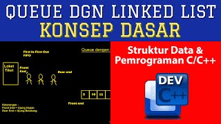 [Konsep Dasar] Queue dengan LINKED LIST