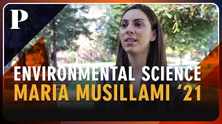 Environmental Science major Maria Musillami