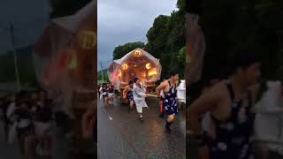 20170815-6 佐久間の祭り(安房郡鋸南町)中組の屋台